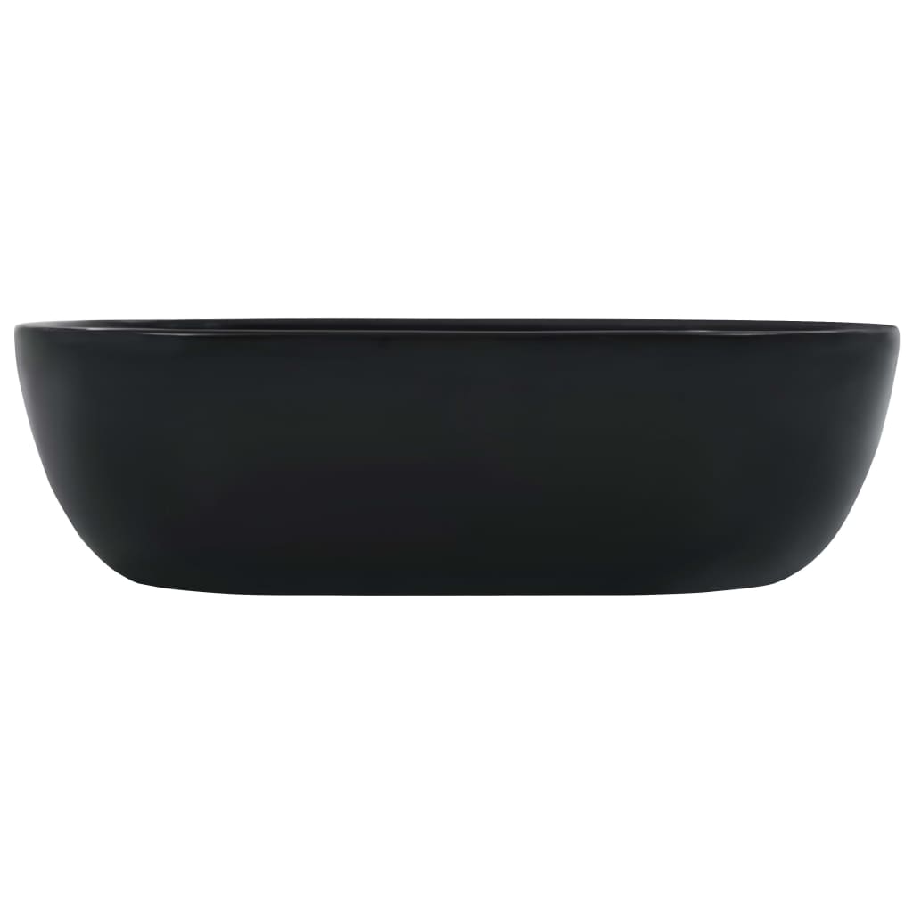 Wash Basin 45,5x32x13 cm Ceramic Black