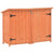 Garden Storage Shed 128x42x91 cm Wood