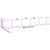 Garden Raised Bed 400x80x44 cm Galvanised Steel Silver