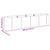 Garden Raised Bed 400x80x81 cm Galvanised Steel Grey
