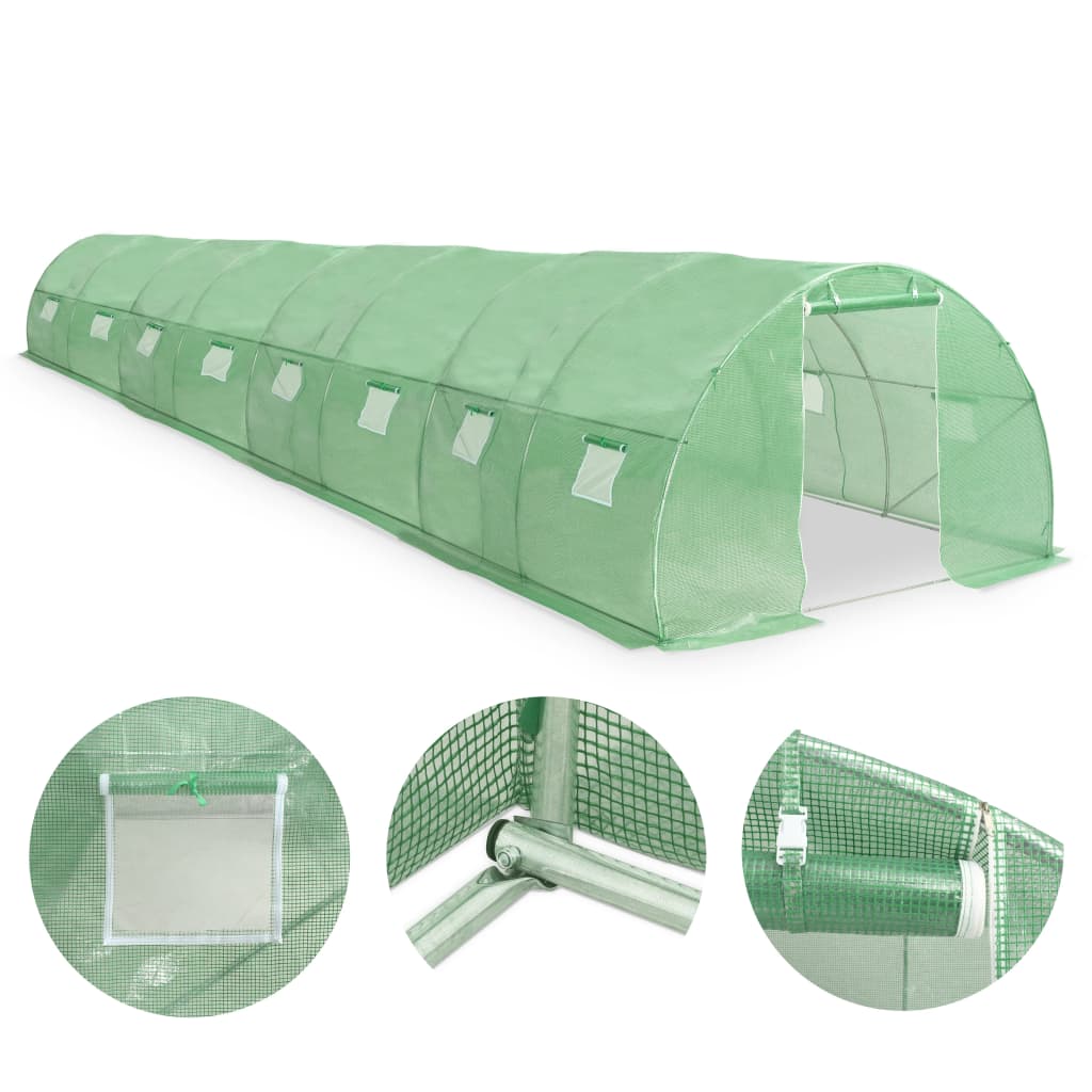 Greenhouse 36 m² 1200x300x200 cm