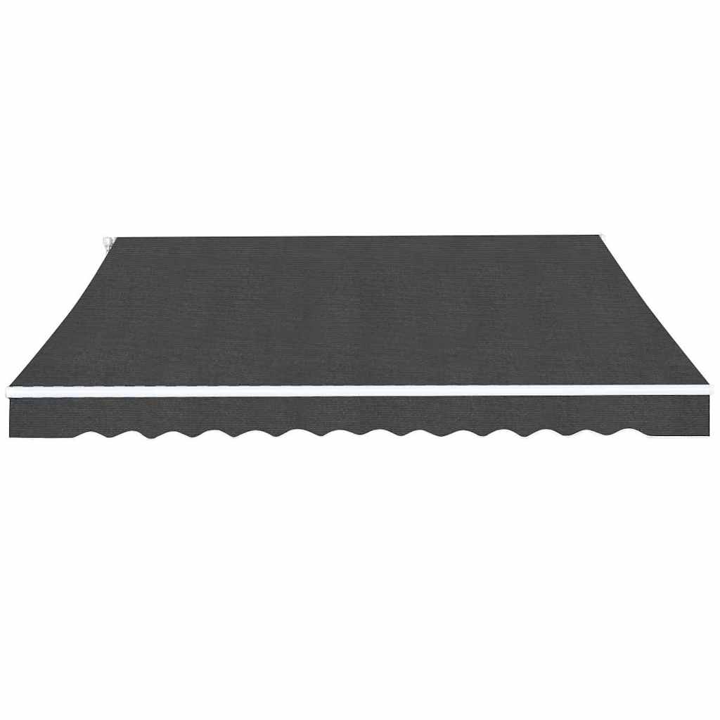 Manual Awning 5 x 3 m Anthracite 100% Polyester