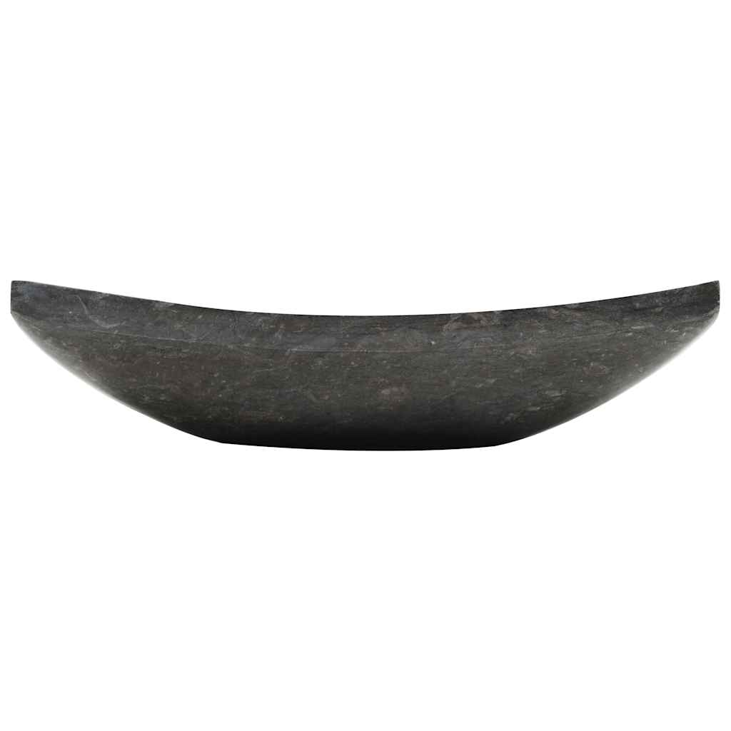 Sink 50x35x12 cm Marble Black
