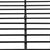 Bed Frame without Mattress Black Metal Double Size