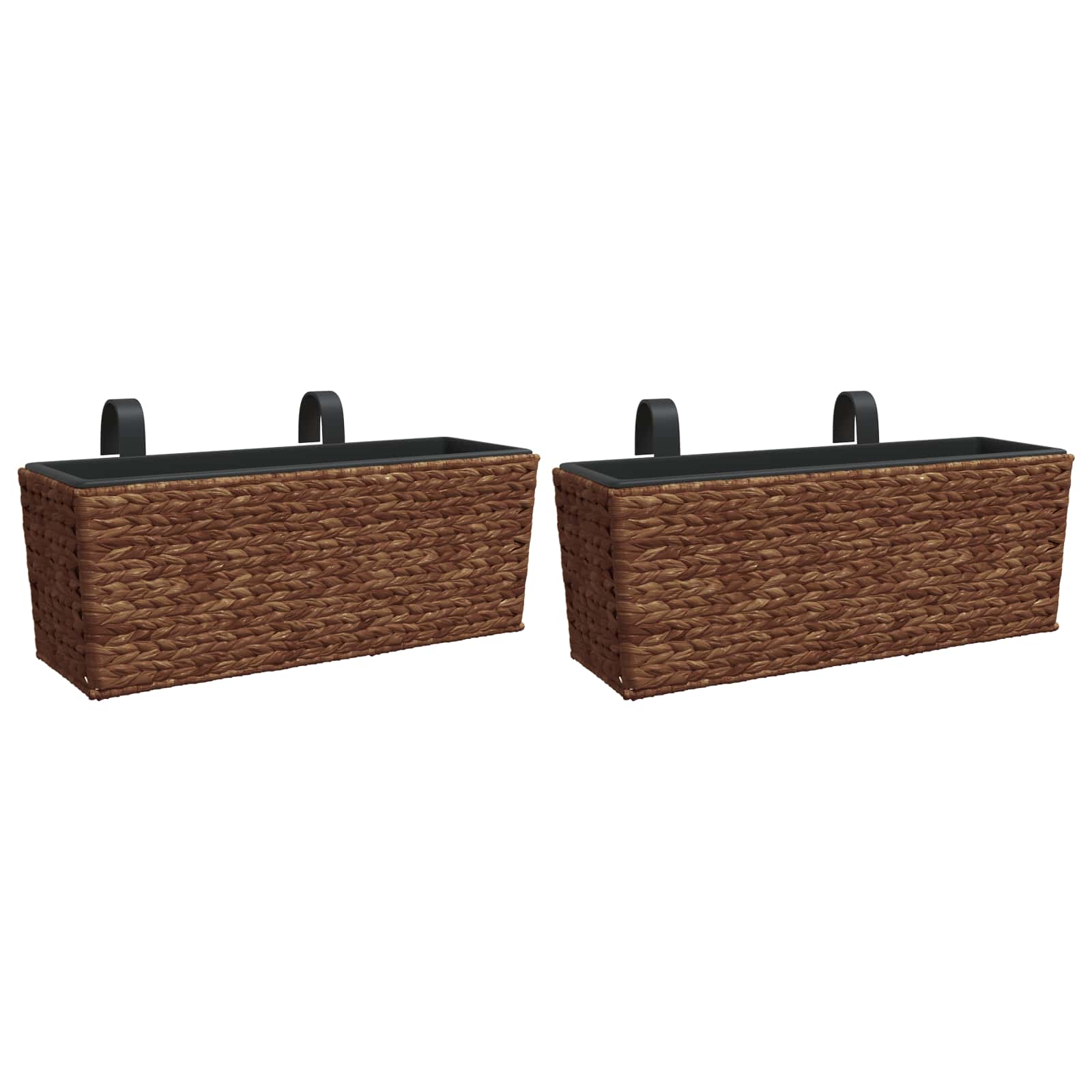 Planters 2 pcs Water Hyacinth Brown