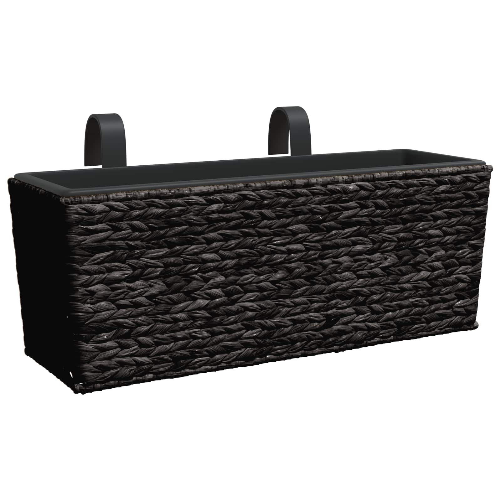 Planters 2 pcs Water Hyacinth Black
