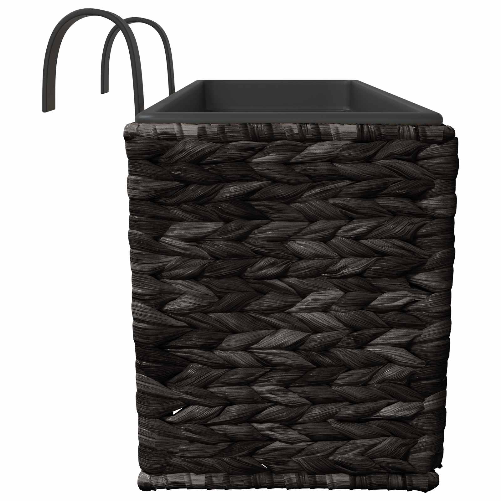 Planters 2 pcs Water Hyacinth Black