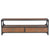 TV Cabinet with 2 Drawers 120x30x40 cm Solid Pine Wood