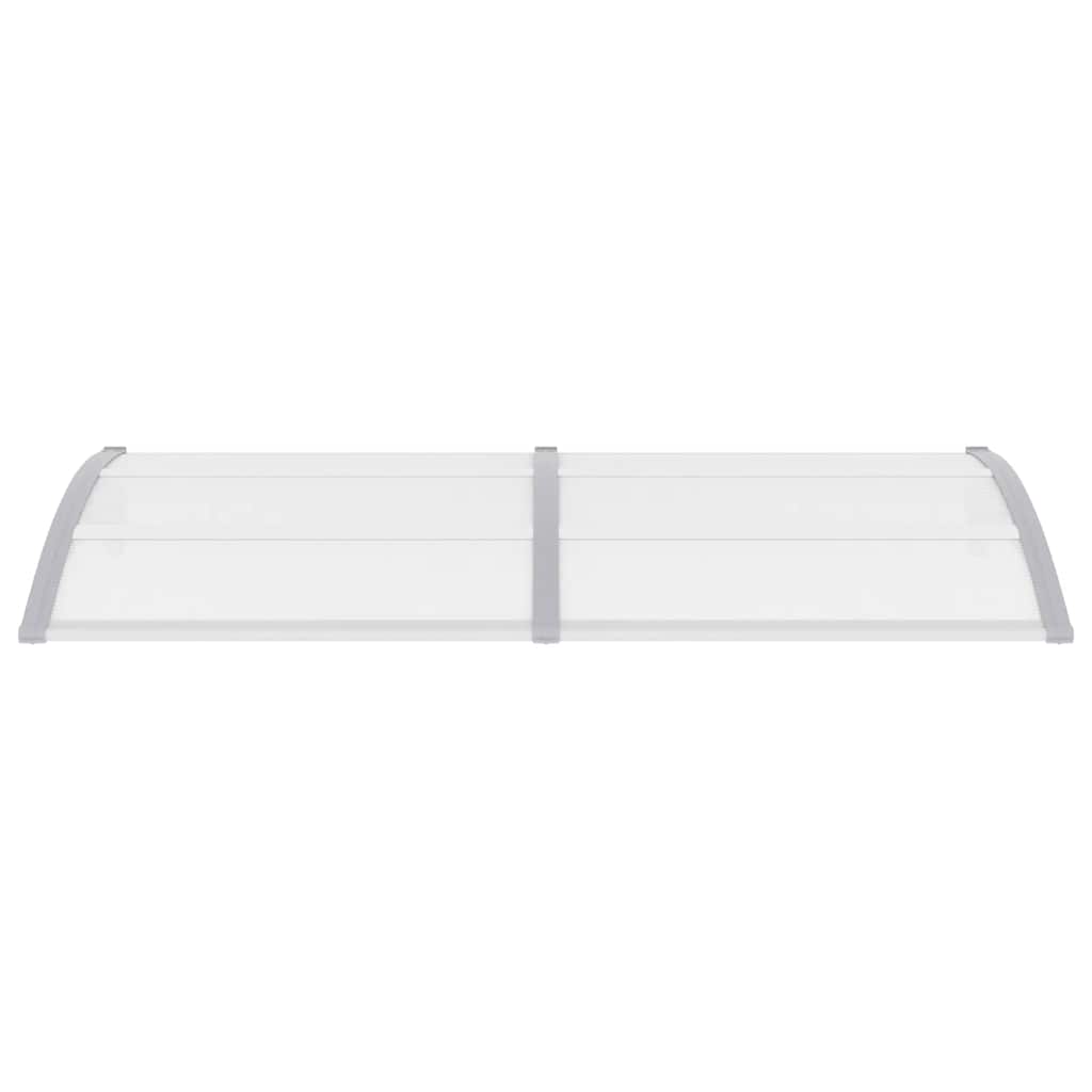 Door Canopy Grey 200x100 cm PC