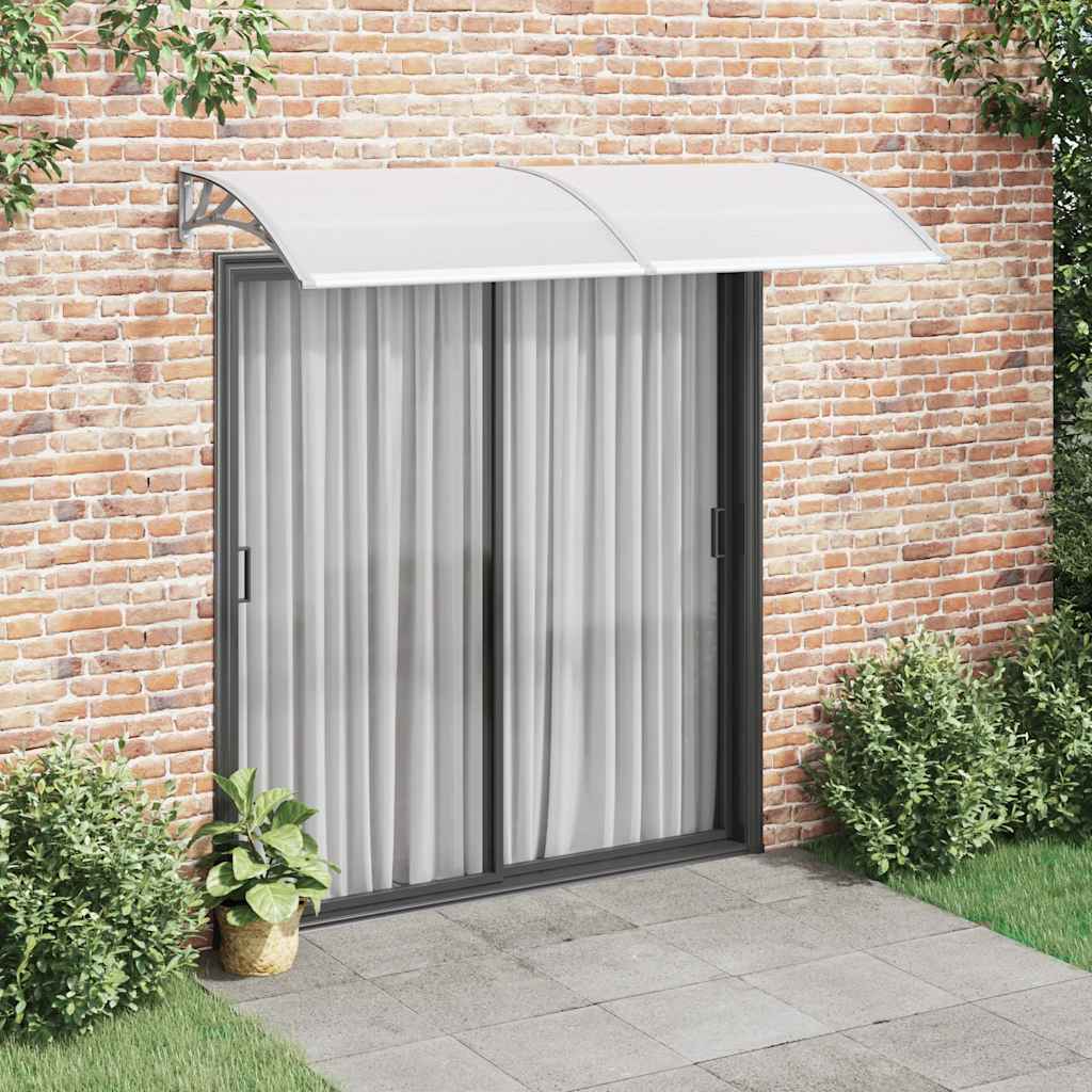 Door Canopy Grey 240x100 cm PC