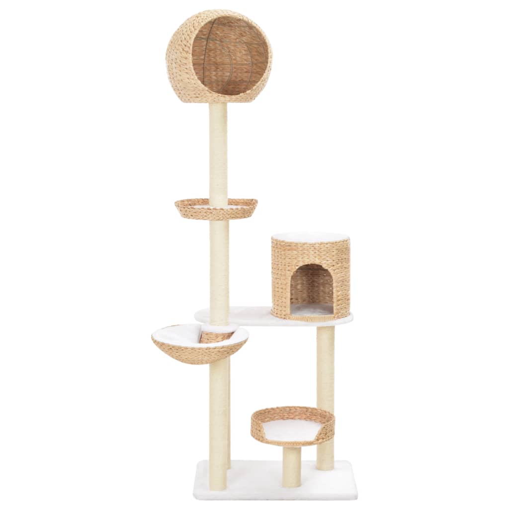 Cat Tree with Sisal Scratching Post Seagrass