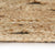 Handmade Rug Braided Jute 120 cm