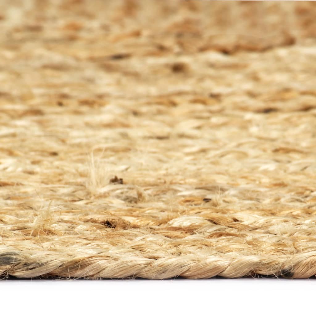 Handmade Rug Jute Natural 160x230 cm