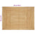 Handmade Rug Jute Natural 160x230 cm