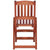 Children's Dining Chairs 2 pcs Solid Eucalyptus Wood