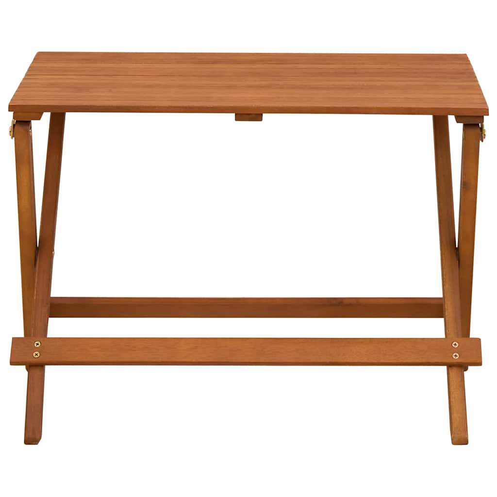 4 Piece Outdoor Dining Set for Children Solid Eucalyptus Wood