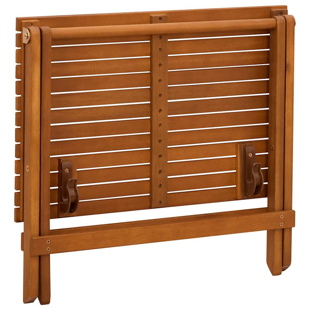 4 Piece Outdoor Dining Set for Children Solid Eucalyptus Wood