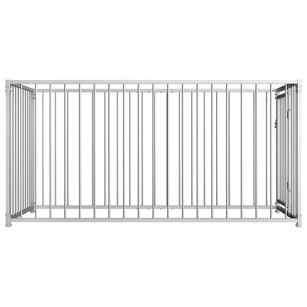 Outdoor Dog Kennel 100x200x100 cm