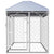 Outdoor Dog Kennel with Roof 200x100x125 cm