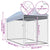 Outdoor Dog Kennel with Roof 200x100x125 cm