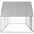 Chicken Coop 6x2x2 m Galvanised Steel