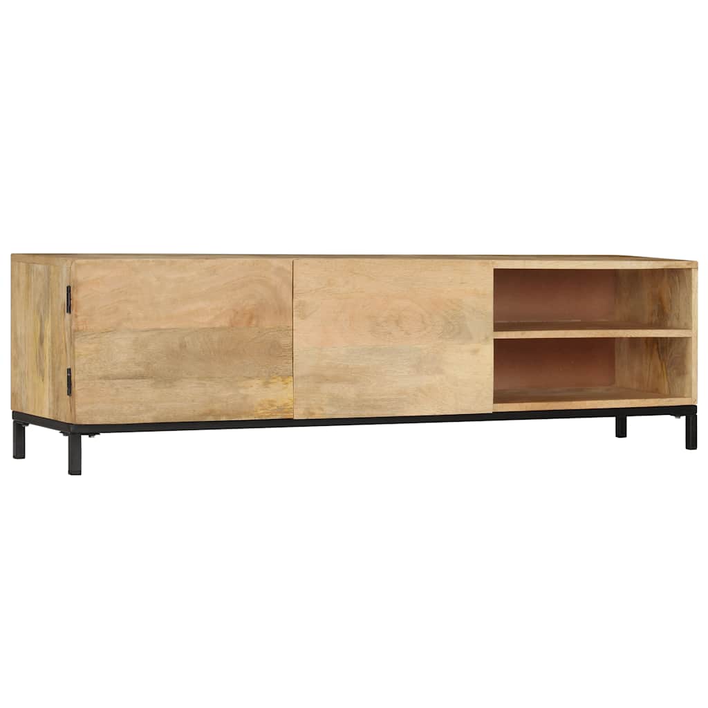 TV Cabinet 145x30x41 cm Solid Mango Wood
