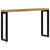 Console Table 120x35x76 cm Solid Wood Mango and Steel