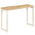 Console Table 120x35x76 cm Solid Wood Mango and Steel