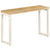 Console Table 120x35x76 cm Solid Wood Mango and Steel