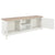 TV Cabinet White 120x30x40 cm Wood