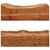Wall Shelves 2 pcs 60x20x18 cm Solid Acacia Wood