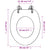Toilet Seats with Lids 2 pcs MDF Sea Star