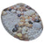 Toilet Seats with Lids 2 pcs MDF Pebbles
