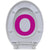 Toilet Seats with Soft Close Lids 2 pcs Plastic White