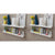 Wall Shelves 4 pcs White 100 cm