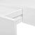 Floating Wall Shelves with Drawers 2 pcs White 48 cm