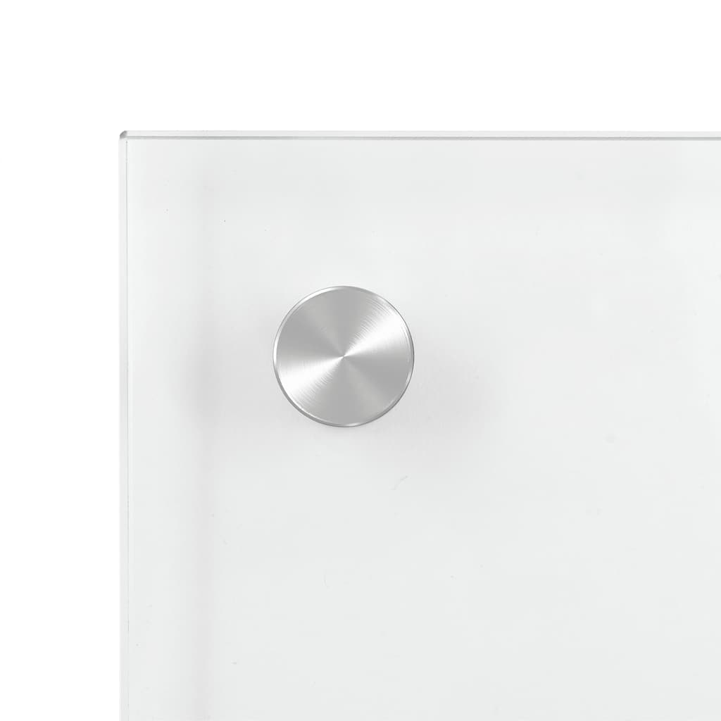 Kitchen Backsplash Transparent 90x50 cm Tempered Glass