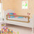 Toddler Safety Bed Rail Taupe 150x42 cm Polyester