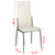 Dining Chairs 2 pcs White Faux Leather