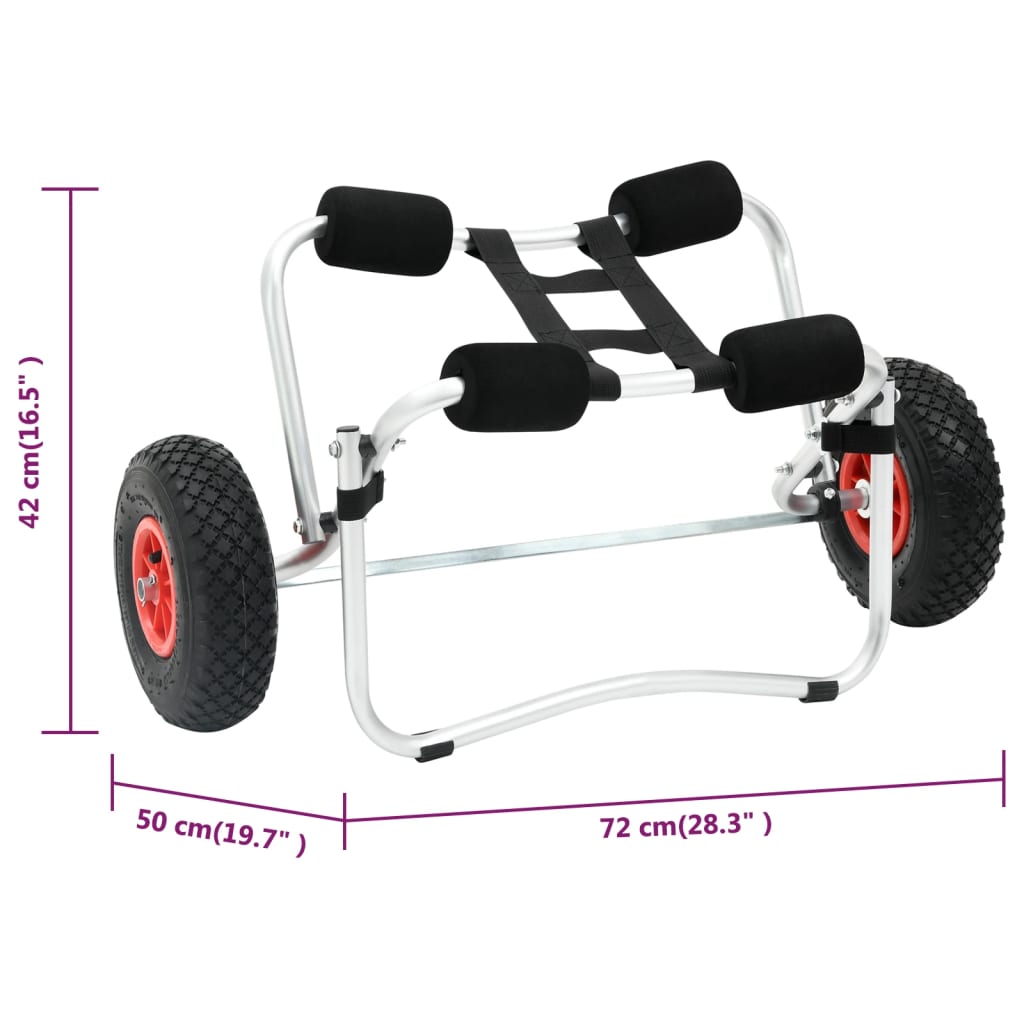 Kayak trolley Aluminium