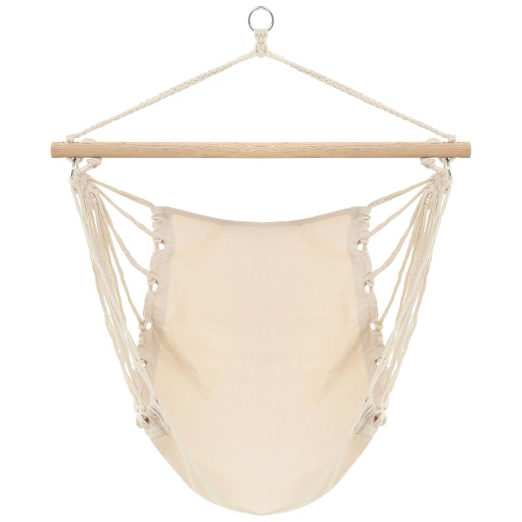 Swing Chair Fabric Cream White