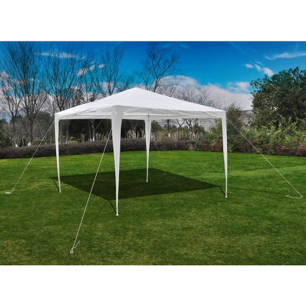 Pyramid-Roof Garden Gazebo Pavilion 3 x 3 m