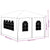 Party Tent 3x4 m White