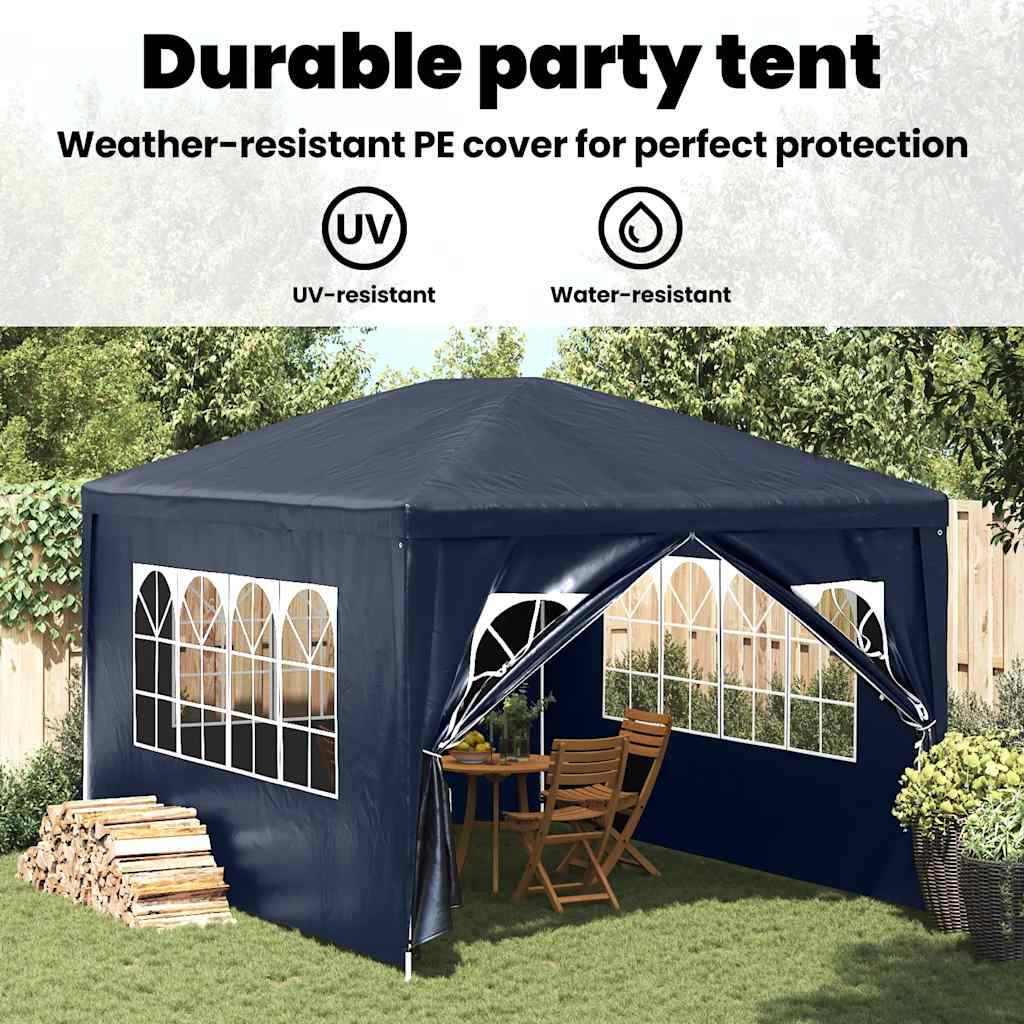 Party Tent 3x4 m Blue
