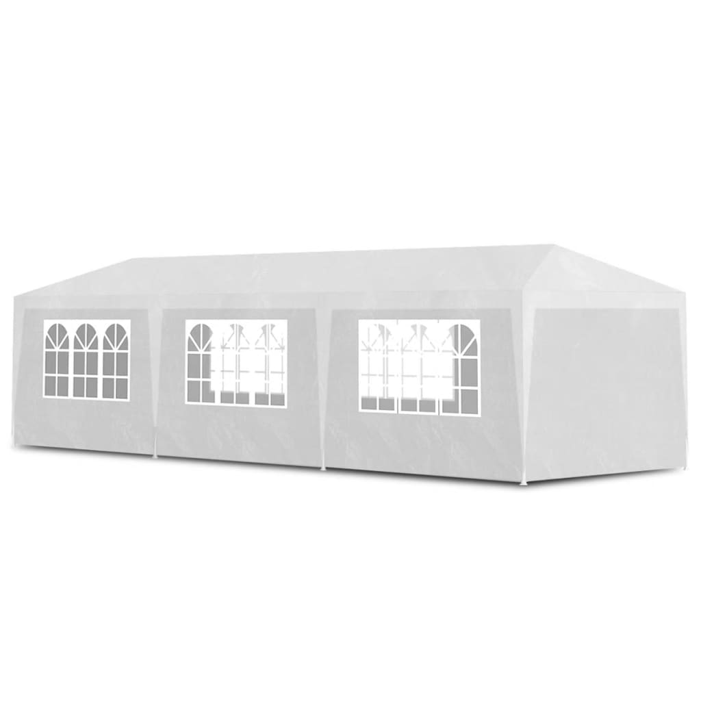 vidaXL Party Tent 3x9 m White