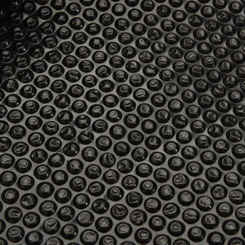 Floating Rectangular PE Solar Pool Film 8 x 5 m Black