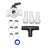 Solar Pool Heater 735 W Set of 2