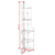 Corner Plant Rack White