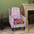 Armchair with Patchwork Design Fabric