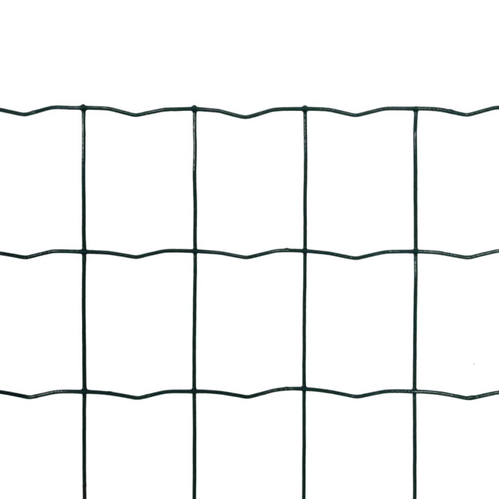 Euro Fence Steel 10x1.0 m Green